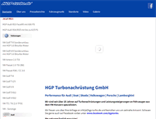 Tablet Screenshot of hgp-turbo.de